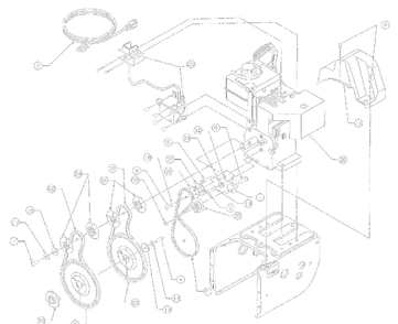 Part Location Diagram of 390-987 Husky Electric Start Kit